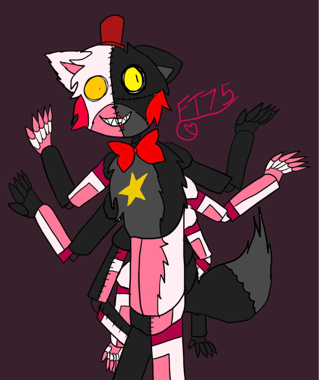 Funtime Foxy and Lefty Fusion | Five Nights At Freddy's Amino