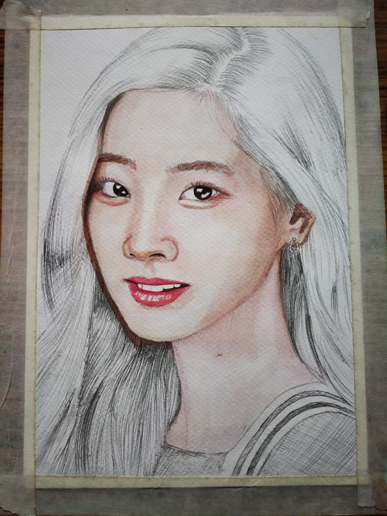 Watercolor Portrait (Dahyun/Twice) | Arts And OCs Amino