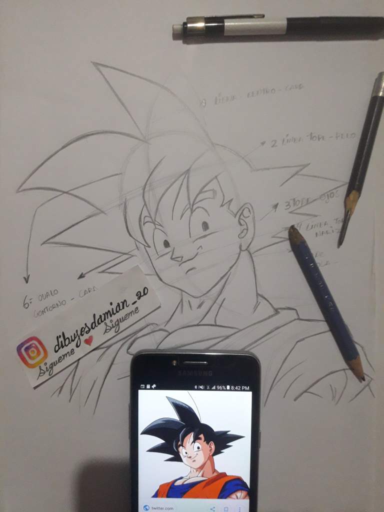 Como dibujar a goku comenzando desde un boceto | Dragon Ball Super  Official™ Amino