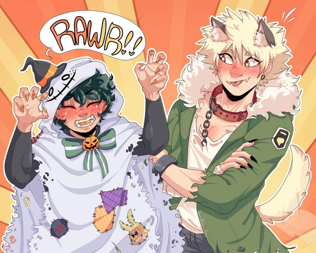 🎃 👻 BakuDeku Halloweenies!👻 🎃 My Hero Academia Amino