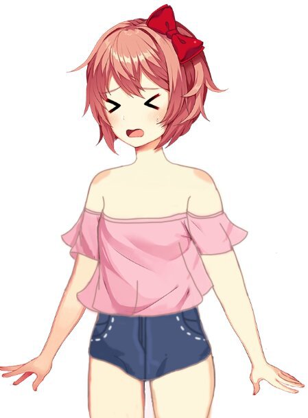 Sayori Sprite Edit Doki Doki Literature Club Amino 