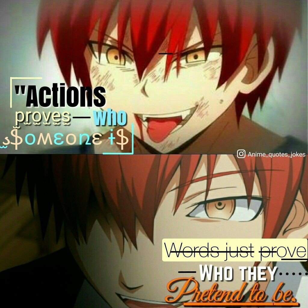 Anime Quotes Karma Akabane | the quotes