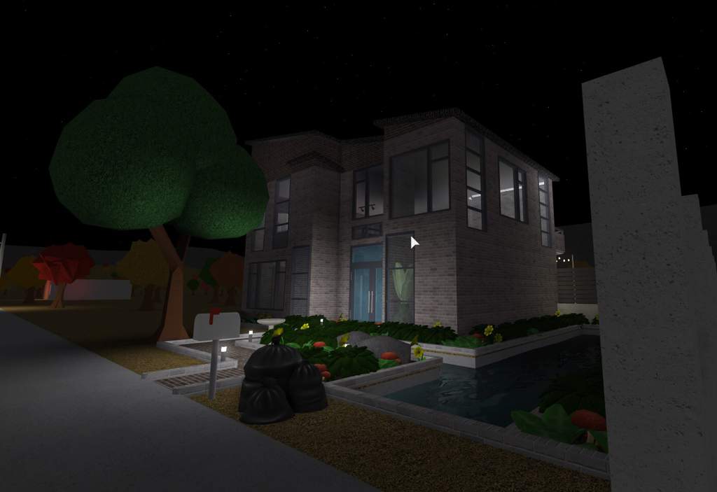 Small Modern House Layout Bloxburg