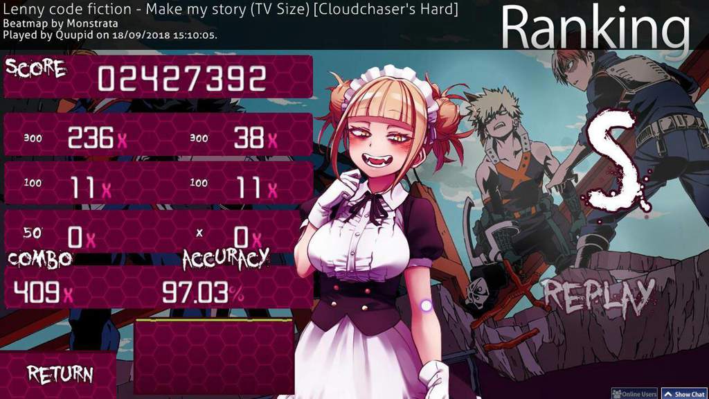 Himiko Toga Skin Release Osu Amino