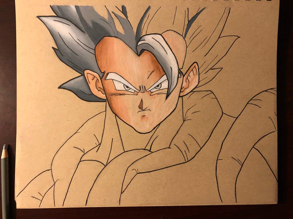 MUI Gogeta Drawing | DragonBallZ Amino