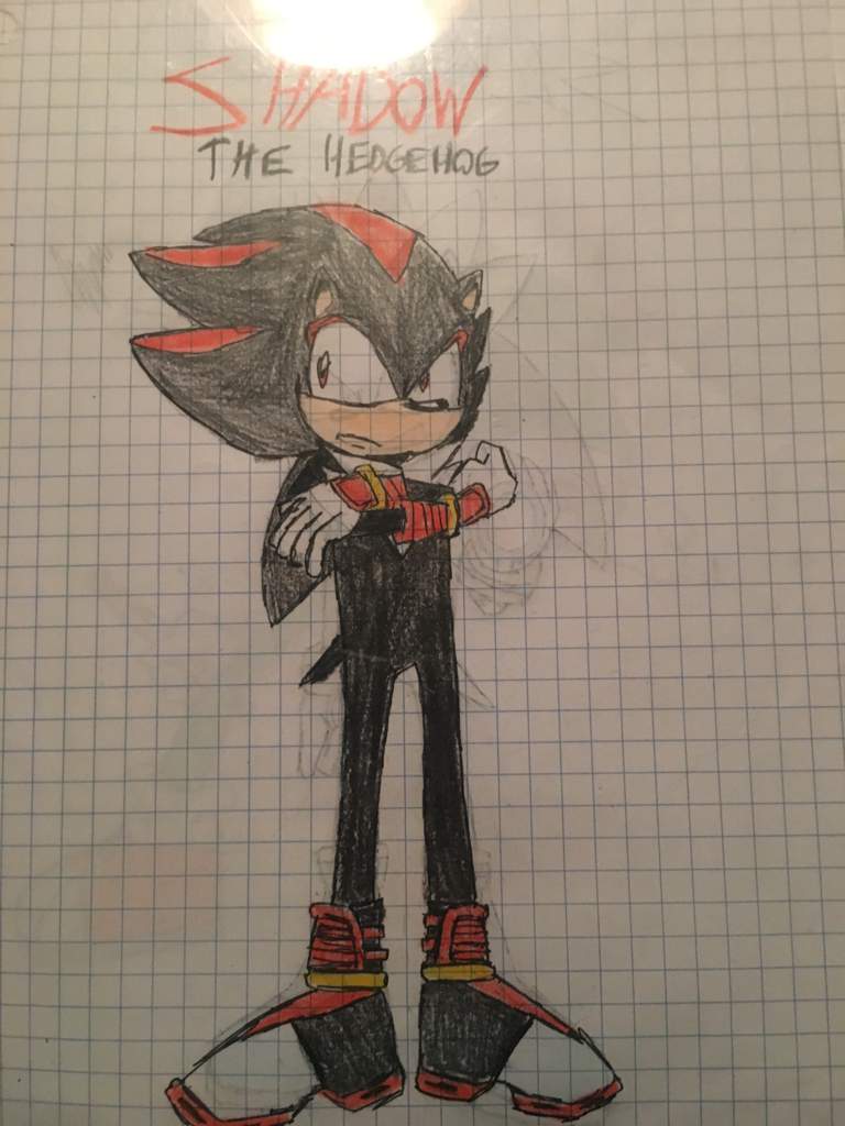 shadow in sonic boom show