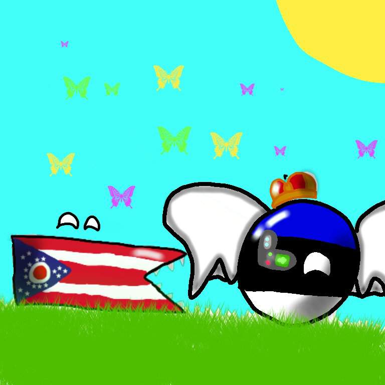 Ohio and Countryball Drawer | Polandball Amino