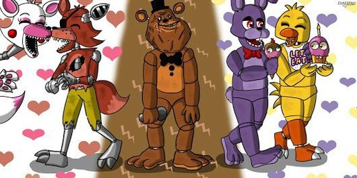 Imagine Fnaf Forever Alone Foxy X Mangle And Bonnie - 