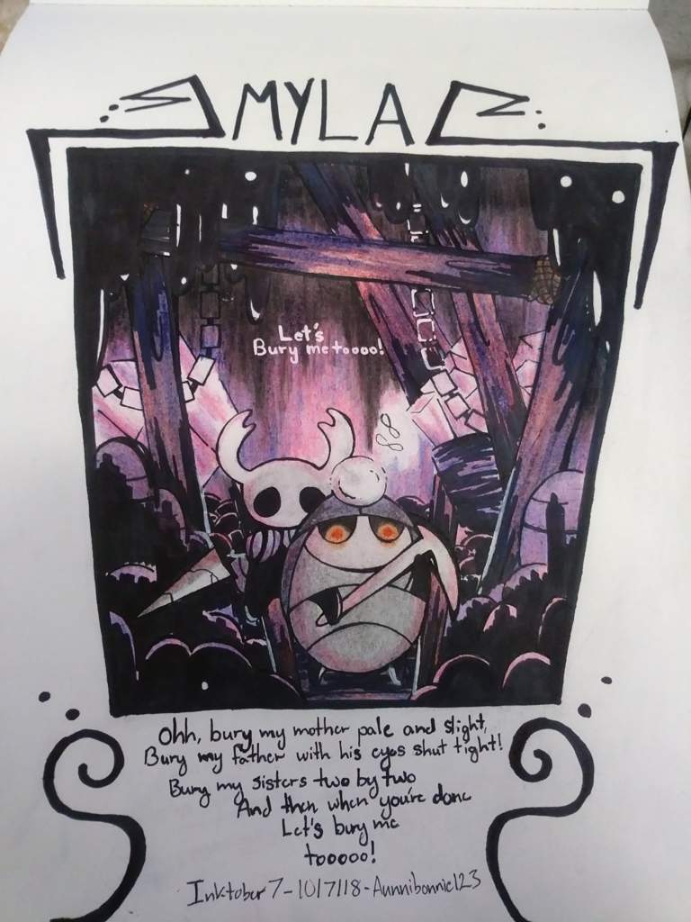 Yaaaaaaa I Made It To The Top Thk You Yahoooo Colored Version Here Could Nt Keep It Inked Plus Tragic Myla Hollow Knight Amino