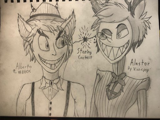 Staring Contest With Alastor Hazbin Hotel Official Amino