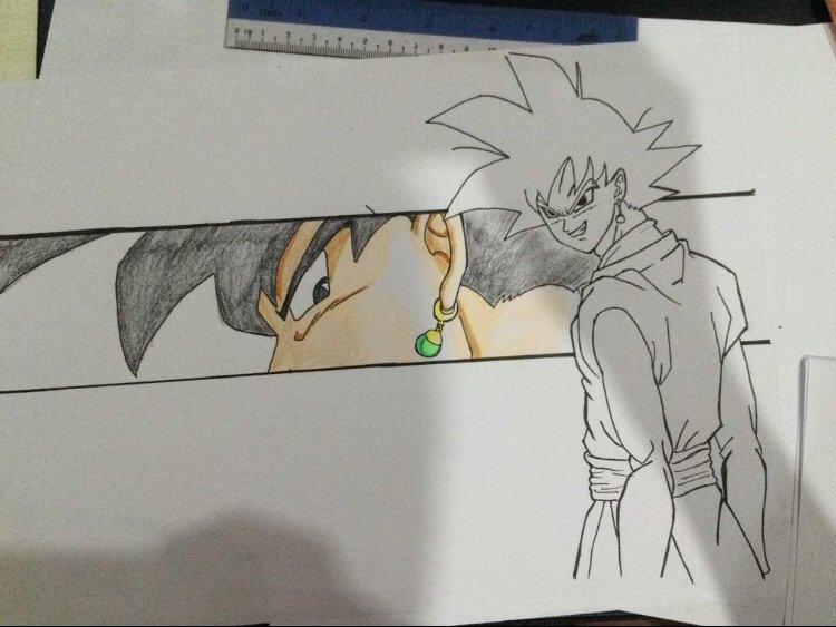 Dessin de Black goku | Dragon Ball (France) Amino