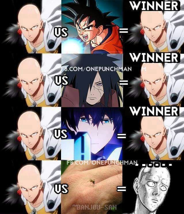 Anime Meme Review One Punch Man Anime Amino