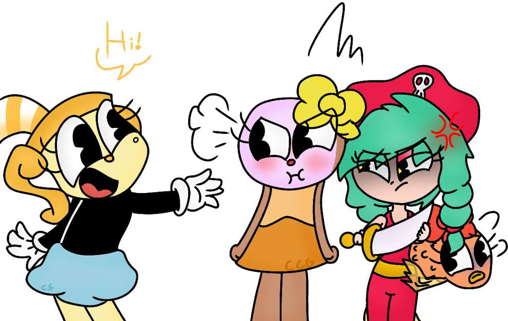 Ms Chalice Meets The Npc Girls Cuphead Official™ Amino 