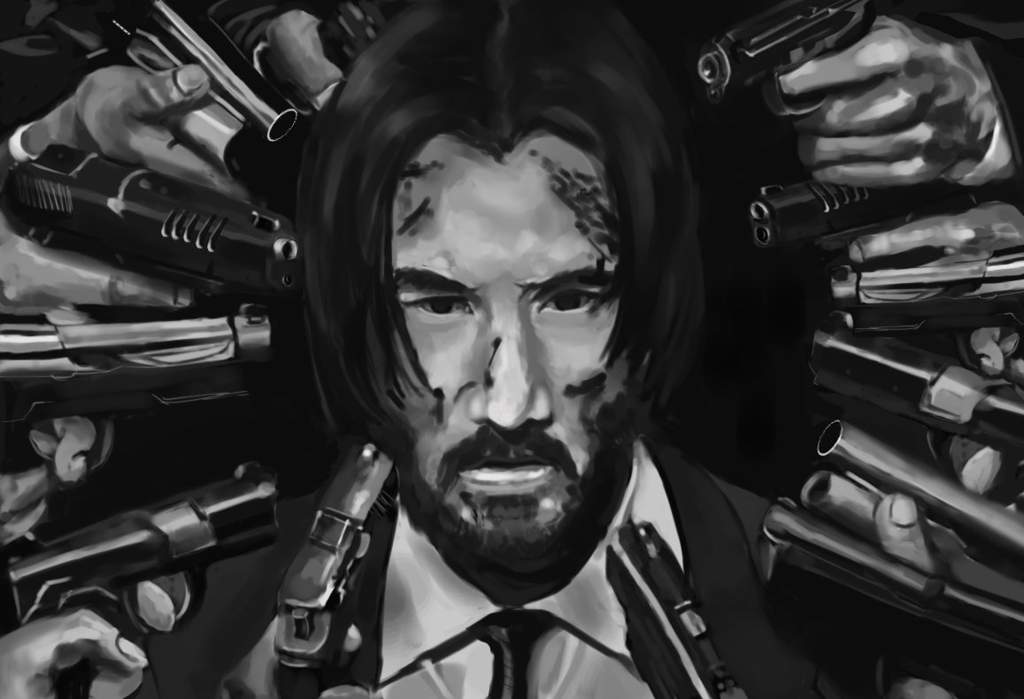 John Wick S Ar 15 Fan Art Polycount - Www.vrogue.co