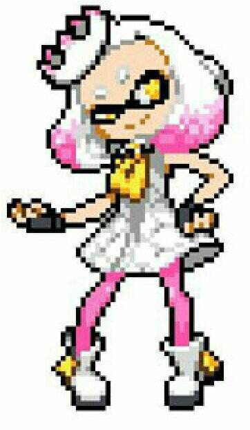 pearl pixel art splatoon