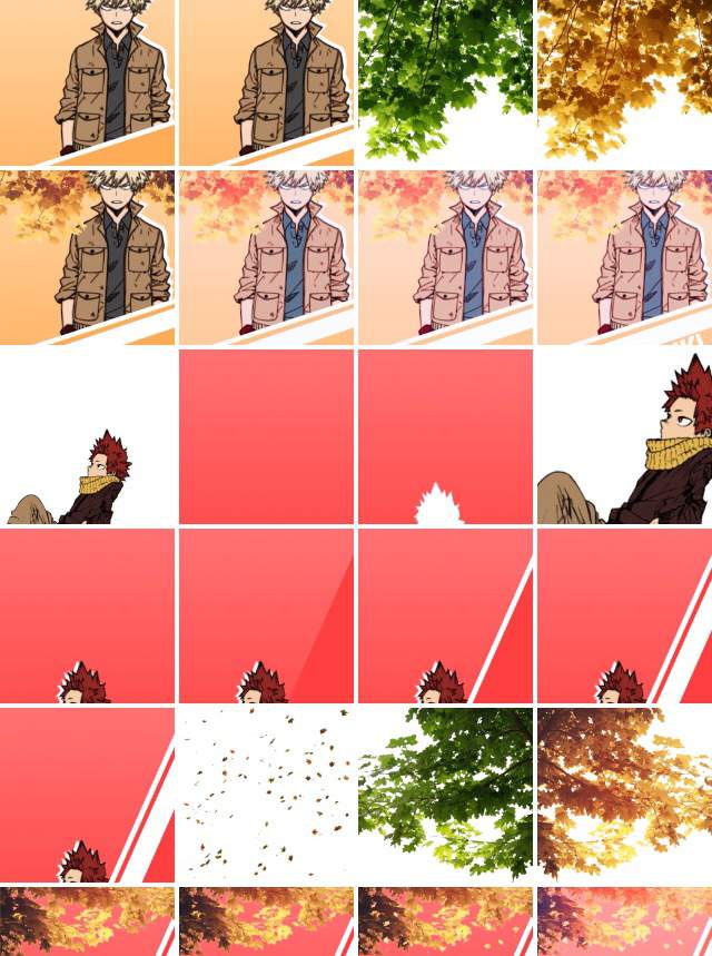 🍂Bakugo & Kirishima Fall Wallpaper Edits🍂 | BNHA ☆ Amino