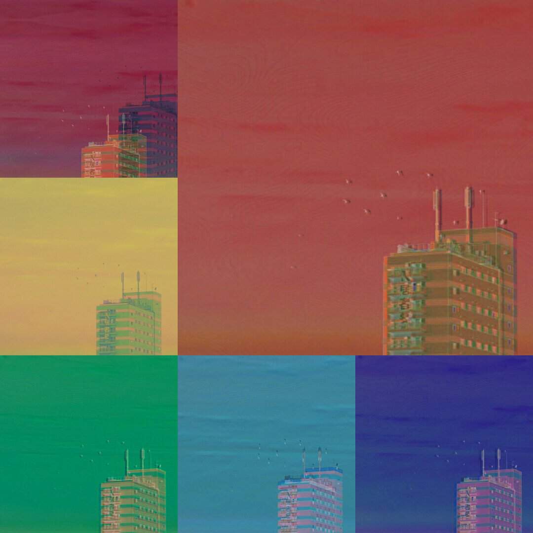 🌆 technicolor towers 🌆 | Vaporwave Amino