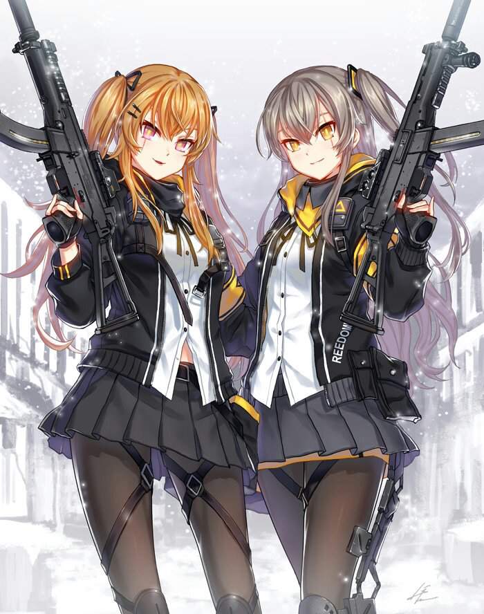 girls frontline ump45 mod3