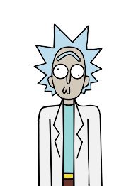 Fanart-gif Glitch Rick 