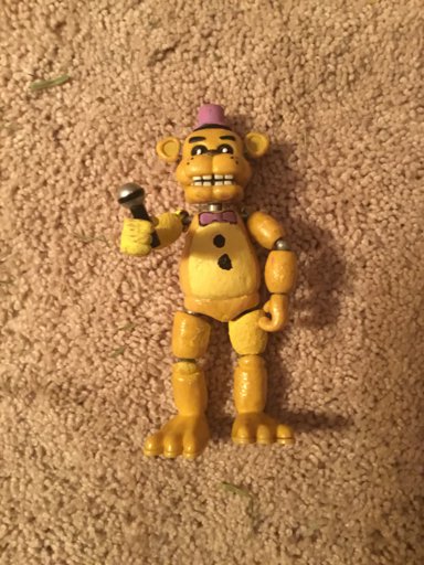 fnaf fredbear action figure