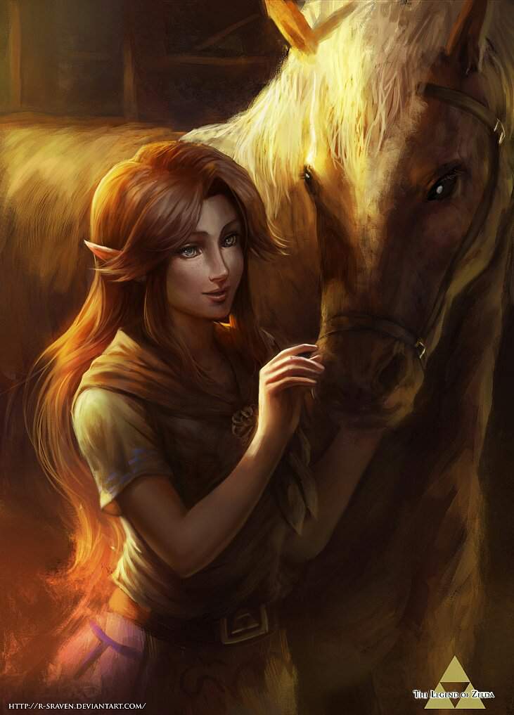 🐴 Malon Fanart 🍎 | Zelda Amino