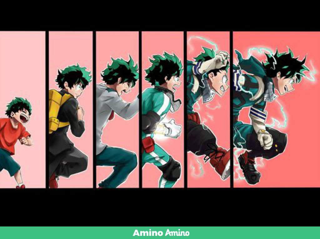 Evolution Of Deku My Hero Academia Amino
