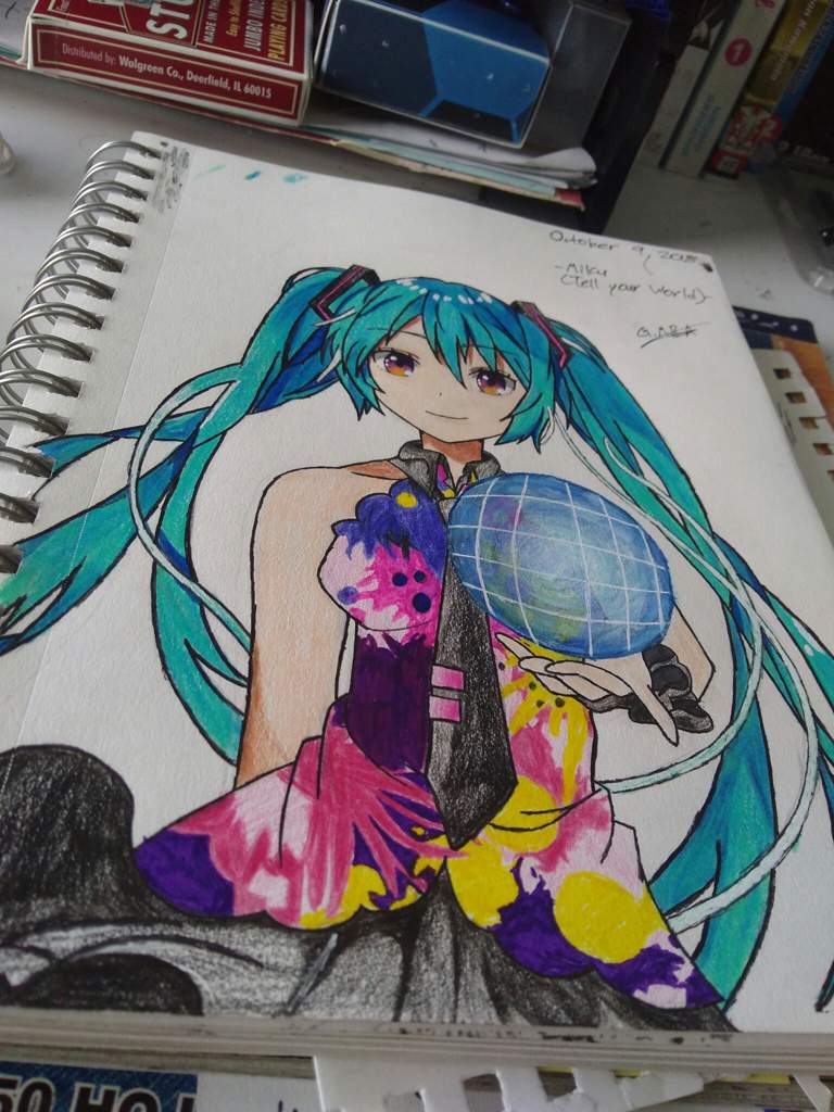 Miku From Tell Your World Vocaloid Amino