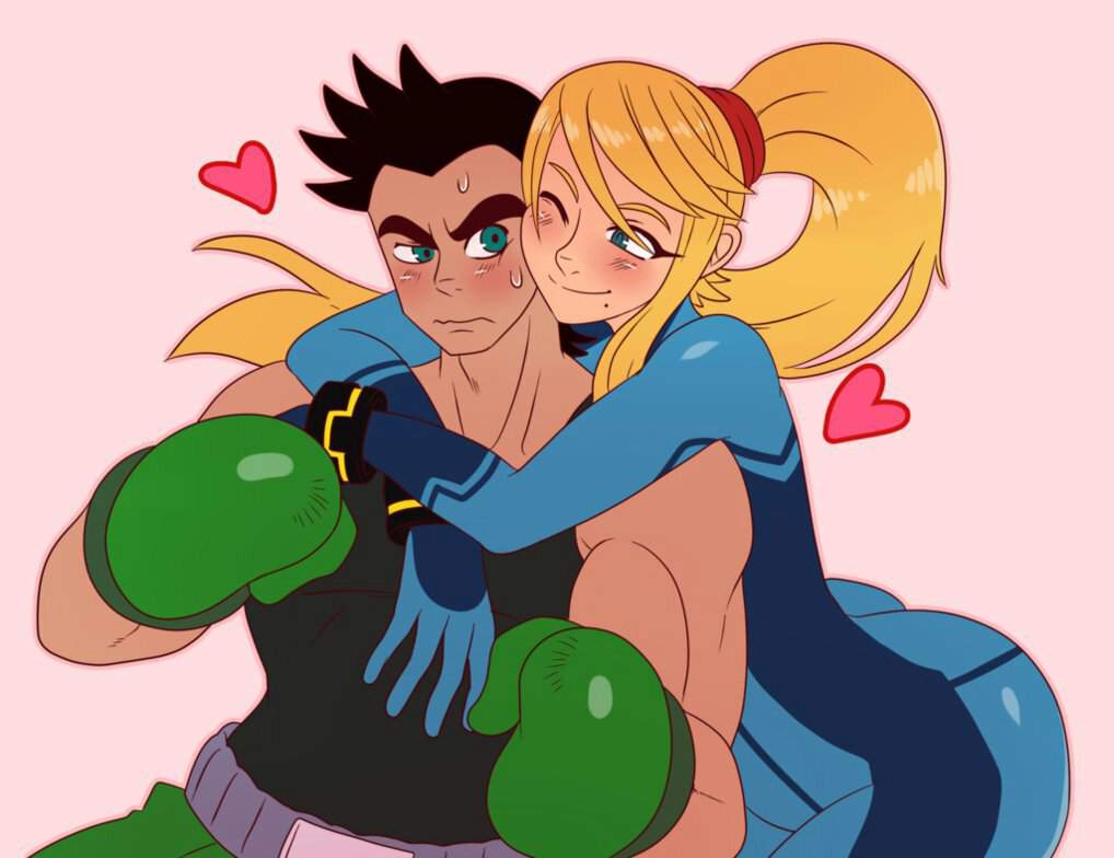 For everybody who ships Little Mac and Samus.