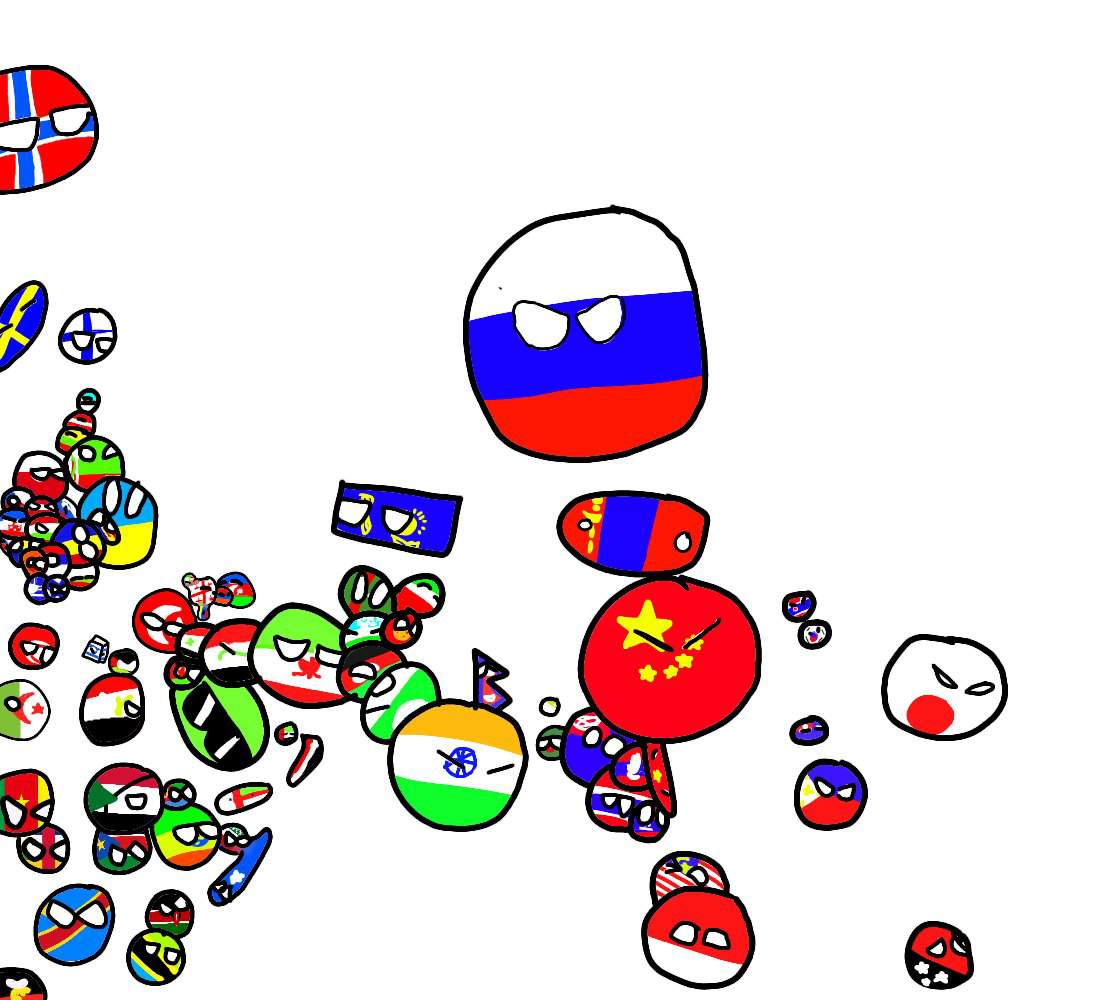 Asian map | Polandball Amino