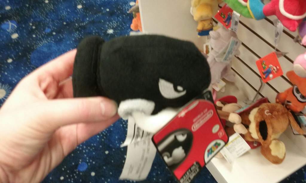 bullet bill plush toy