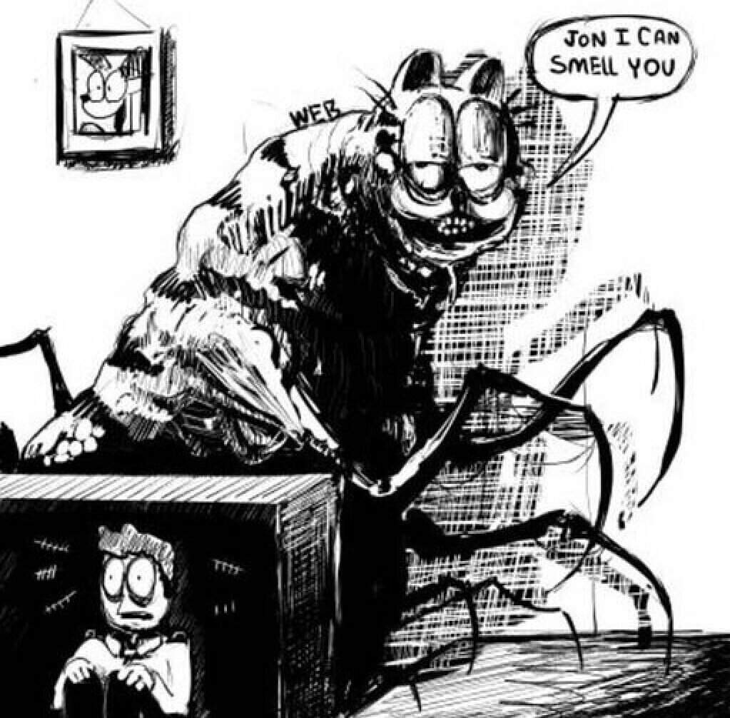 Spooky Garfield | Dank Memes Amino