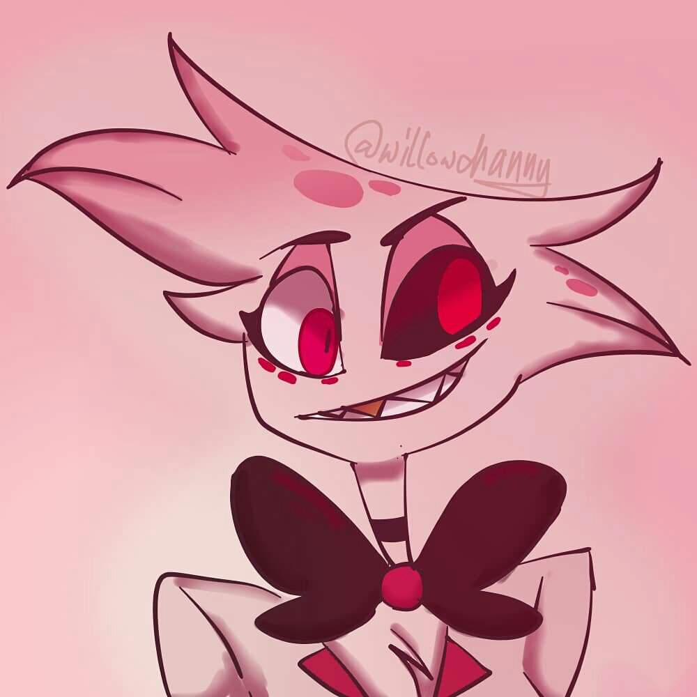 I tried to draw Angel Dust | Hazbin Hotel (official) Amino