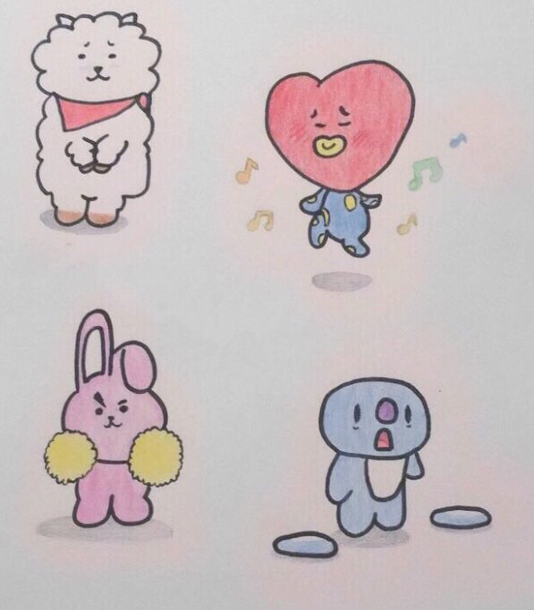 BTS BT21 characters | ARMY's Amino