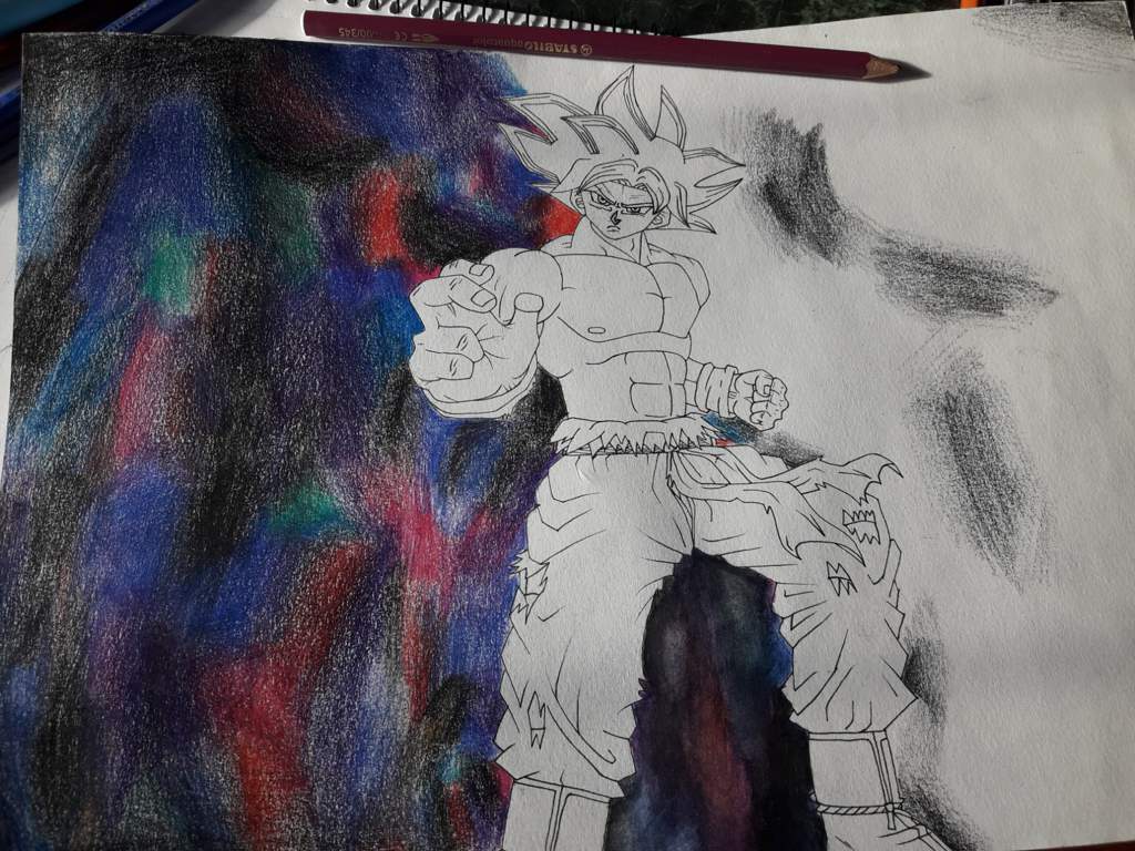 Fanart De Goku Ultra Instinto Dominado Al 100 •arte Amino• Amino 