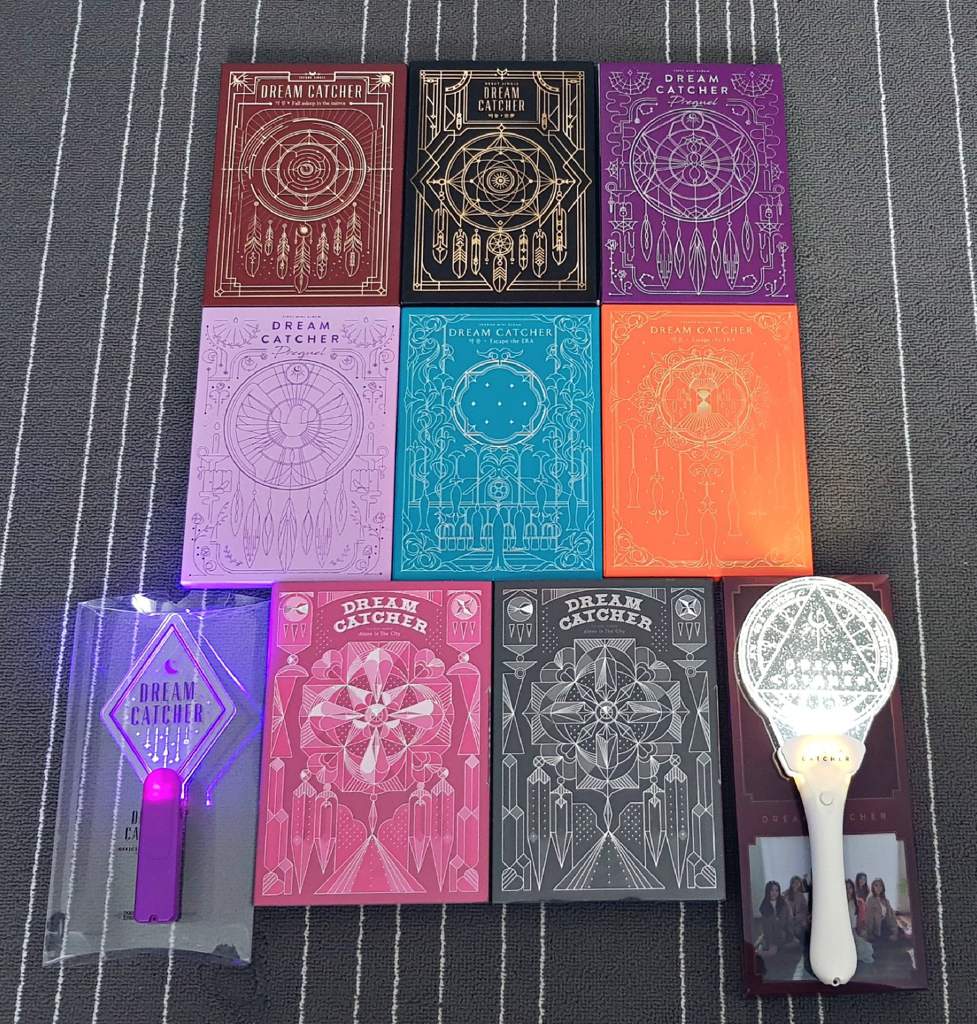 Finally Got Aitc Albums Updated Dc Collection Dreamcatcher 악몽 惡夢 Amino