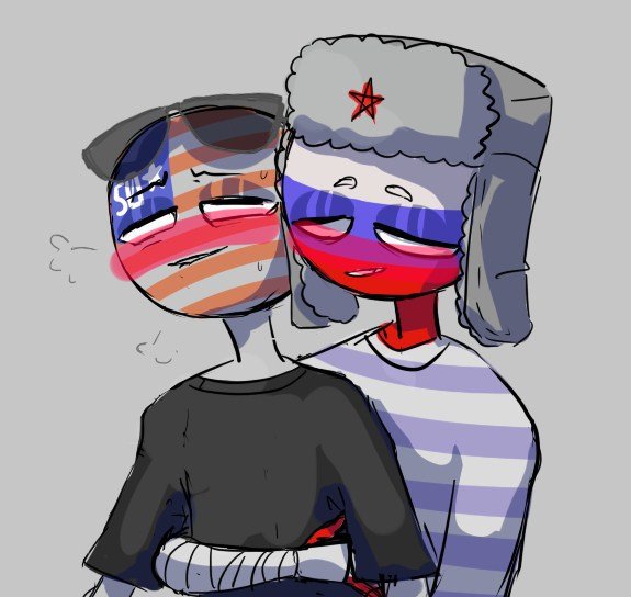 They just hug, I swear | •Countryhumans Amino• [ENG] Amino