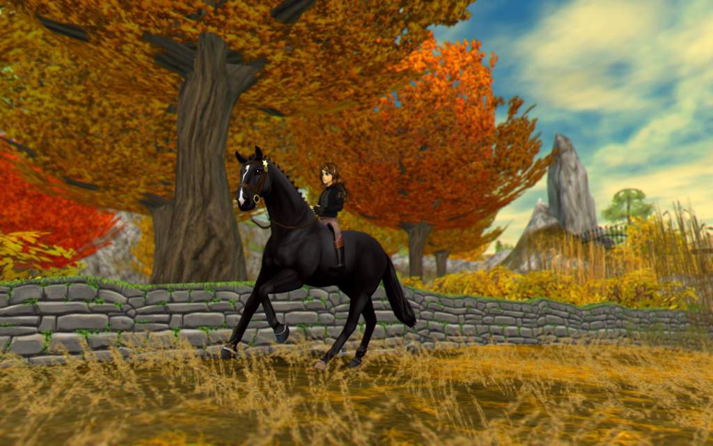 Pumpkin Carving 🖤🎃 | Star Stable Online Amino