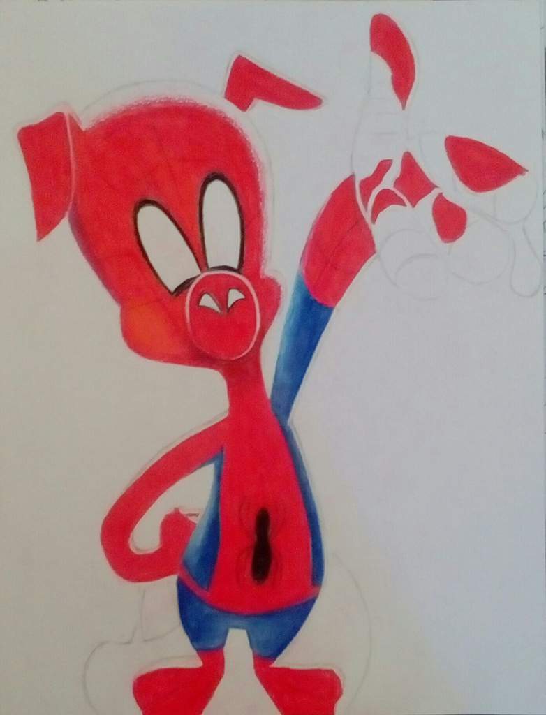 Puerco-araña ?- spiderman un nuevo universo | DibujArte Amino