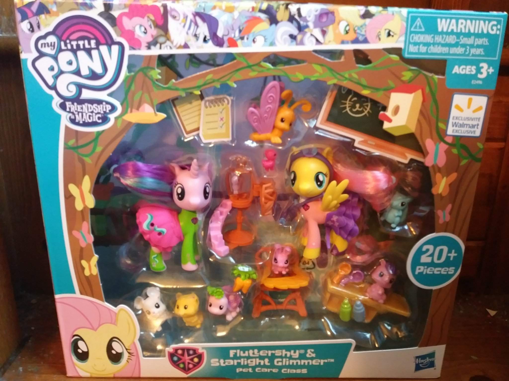 Toys & Games My Little Pony Fluttershy & Starlight Glimmer Pet Care ...