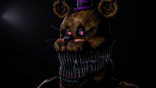 Image: sfm Fnaf 4] Nightmare Freddy With A Microphone by ... | Five ...