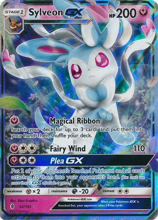 Shiny Sylveon GX edit | Pokémon Trading Card Game Amino