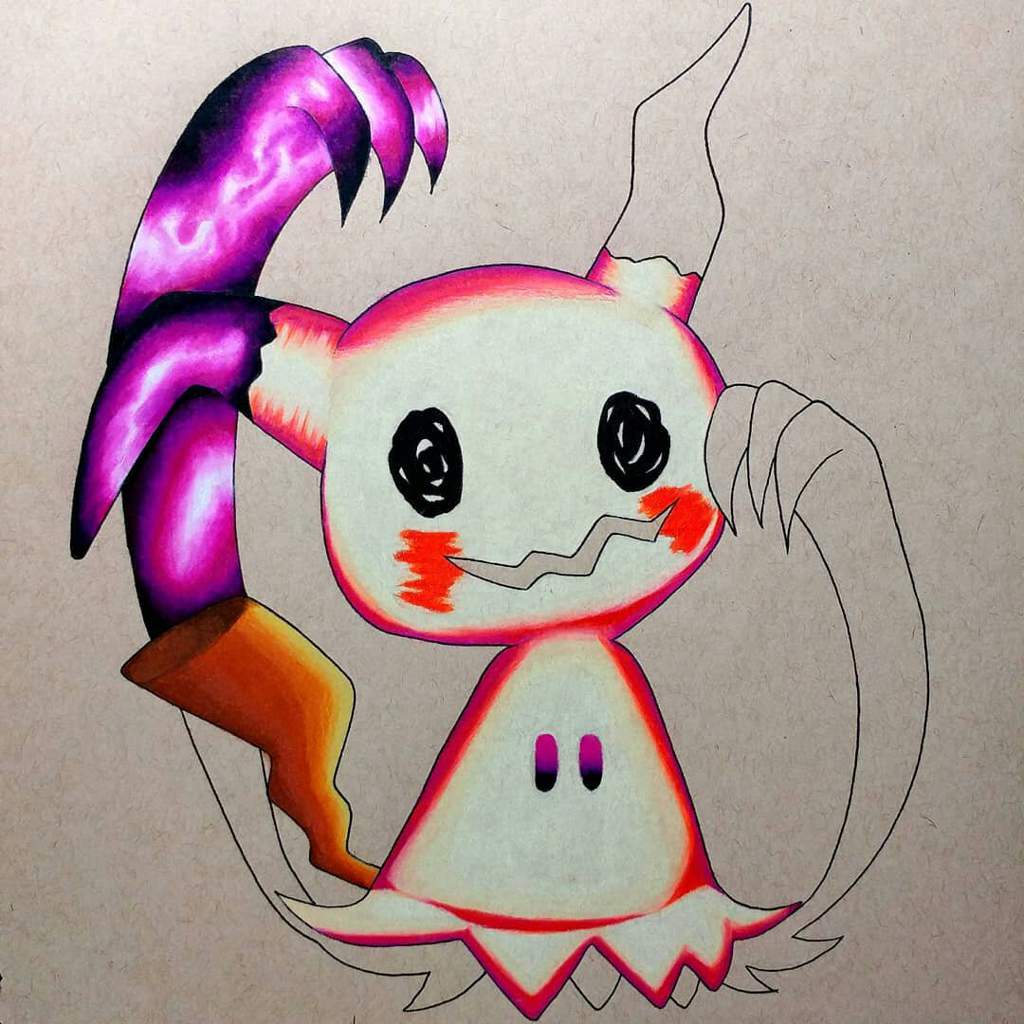 Mimikyu drawing | Pokémon Amino