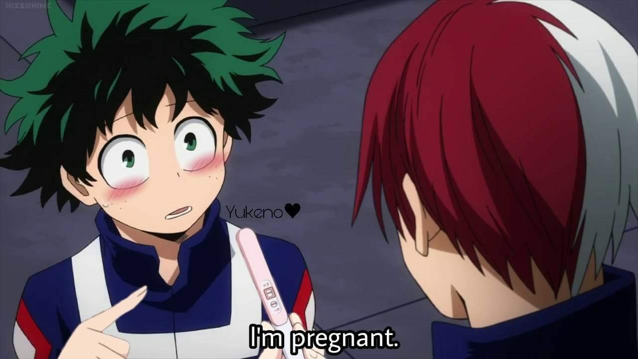 Another Tododeku male pregnancy edit I've made | TodoDeku ️ Amino