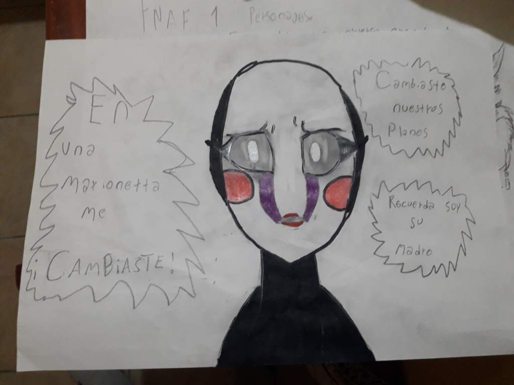 Puppet o Marianna de FNAFNG un universo creado por Namy Gaga | FNaF ...