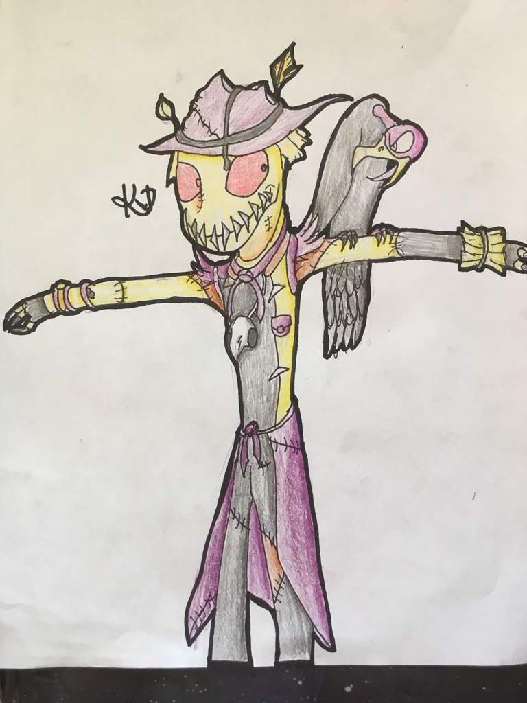 How To Draw Fortnite Scarecrow Scarecrow Drawing For My Buddy Hay Man Fortnite Battle Royale Armory Amino