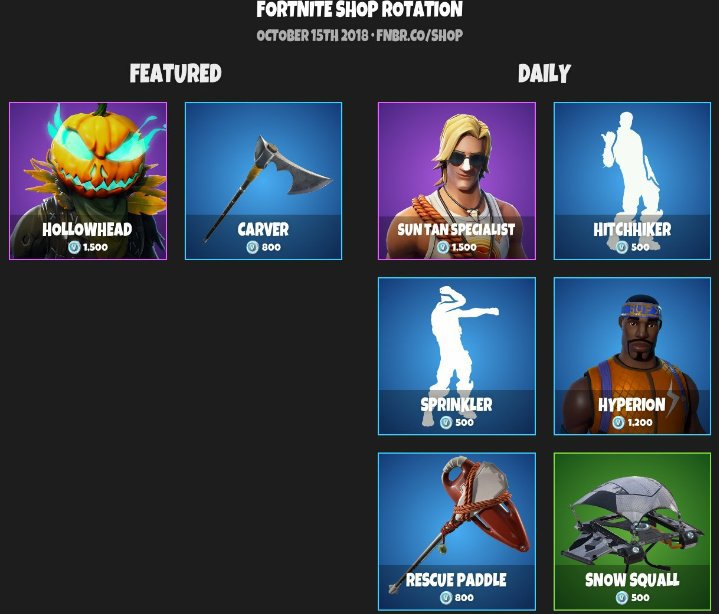 Daily Item Shop 4 Fortnite Battle Royale Armory Amino - daily item shop 4