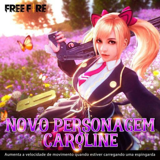 Free Fire Caroline Wallpaper - update free fire 2020