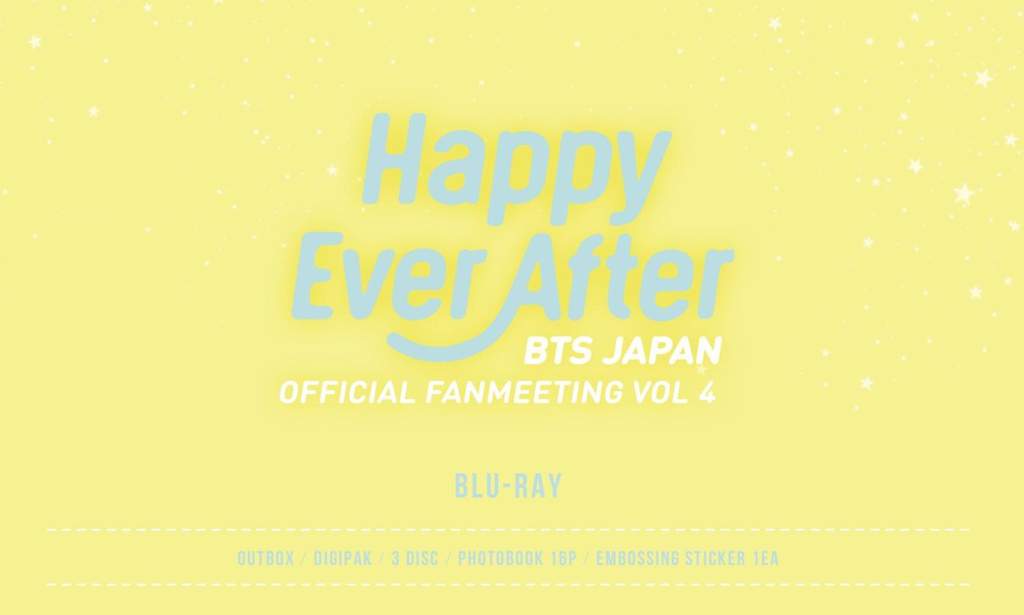 Happy Ever After Bts Japan Official Fan Meeting Vol 4 International Lovelies Amino