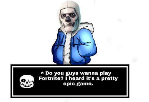 sans from undertale in fortnite - sans undertale fortnite