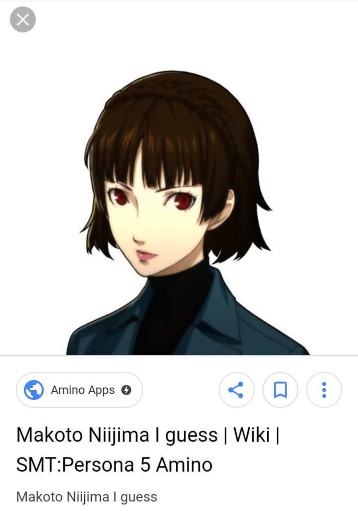 Was Looking For Pictrues Of Makoto And My Wiki Showed Up Smt Persona 5 Amino